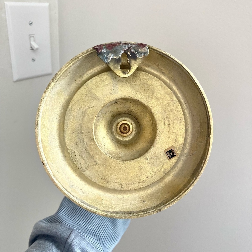 Brass wall sconce candle holder - Picture 6 of 6